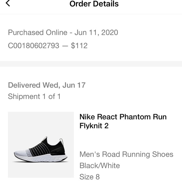 Mens size 8 road runner Nike flyknit 2 - Picture 3 of 8